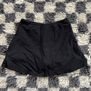 New LA Apparel black cheerleader skirt mini skirt